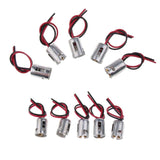 Maxbell 5x10 Pieces 1156 BA15D LED Bulb Light Double Contact Socket Wire Connectors