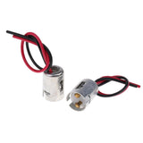 Maxbell 2x10 Pieces 1156 BA15D LED Bulb Light Double Contact Socket Wire Connectors