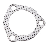Maxbell 3x Car Triangle 3 Bolt High Temperature Exhaust Gasket Flange 2.5 inch