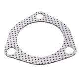 Maxbell 15x Car Triangle 3 Bolt High Temperature Exhaust Gasket Flange 2.5 inch