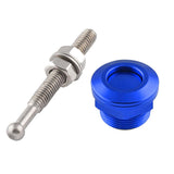 4x Solid Push Button Quick Release Bonnet Hood Pins Lock Latch 7/8" (22mm)