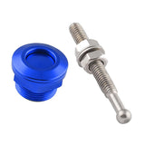 4x Solid Push Button Quick Release Bonnet Hood Pins Lock Latch 7/8" (22mm)