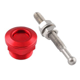Maxbell 3x22mm Push Button Quick Release Bonnet Hood Pins Lock Latch Universal Red