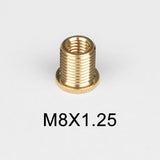 Maxbell 2x5pcs Aluminum Alloy Gear Shift Knob Thread Adapter Nuts Insert Set M8x1.25