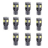 Maxbell 20pcs T10 1206 9SMD/5630 10SMD Car White Canbus LED Side Tail Lights Bulbs