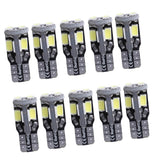 Maxbell 20pcs T10 1206 9SMD/5630 10SMD Car White Canbus LED Side Tail Lights Bulbs