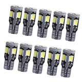 Maxbell 20pcs T10 1206 9SMD/5630 10SMD Car White Canbus LED Side Tail Lights Bulbs