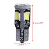 Maxbell 20pcs T10 1206 9SMD/5630 10SMD Car White Canbus LED Side Tail Lights Bulbs