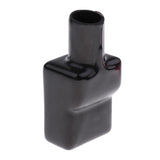 Maxbell 4x2 Pieces Car Auto Battery Terminal Clamp Clips Protection Covers Black+Red