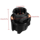 Maxbell 3x10 Pieces T5 Twist Socket Car Instrument Panel Cluster Bulbs Lamp Holders