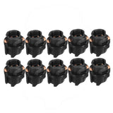 Maxbell 3x10 Pieces T5 Twist Socket Car Instrument Panel Cluster Bulbs Lamp Holders