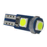 Maxbell 2x10 Pieces Car T5 3030 Instrument Panel 3LED Light for Twist Socket White