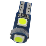 Maxbell 5x10 Pieces Car T5 3030 Instrument Panel 3LED Light for Twist Socket White