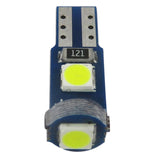 Maxbell 5x10 Pieces Car T5 3030 Instrument Panel 3LED Light for Twist Socket White