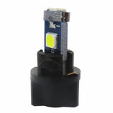 Maxbell 3x10 Pieces Car T5 3030 Instrument Panel 3LED Light for Twist Socket Ice Blue