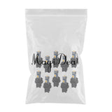 Maxbell 2x10 Pieces Car T5 3030 Instrument Panel 3LED Light for Twist Socket Purple