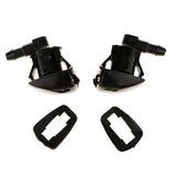 Maxbell 2x1 Pair Windscreen Washer Jet Nozzle Spray 55079049AA For Jeep Grand Cherokee