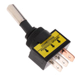 Maxbell 2x5 Pieces BBT Marine Grade Lighted Blue LED On/Off 20 amp Toggle Switches