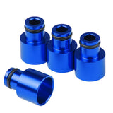 Maxbell 2x4x Fuel Injector Adapters for Acura RDX Injectors B16 B18 D16Z D16Y Blue