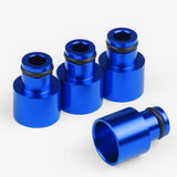 Maxbell 2x4x Fuel Injector Adapters for Acura RDX Injectors B16 B18 D16Z D16Y Blue
