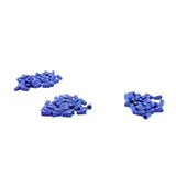 Maxbell 5x100 Pieces Electrical Wire Connector Twist-On Easy Screw On Type Caps Blue