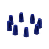 Maxbell 2x100 Pieces Electrical Wire Connector Twist-On Easy Screw On Type Caps Blue