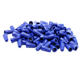 Maxbell 5x100 Pieces Electrical Wire Connector Twist-On Easy Screw On Type Caps Blue