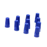 Maxbell 3x100 Pieces Electrical Wire Connector Twist-On Easy Screw On Type Caps Blue