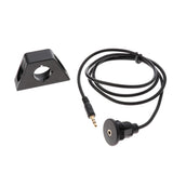 Maxbell 2xCar Boat Motorcycle Dash Mount 3.5mm Male to Female AUX Audio Cable 1 Meter