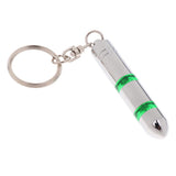 Maxbell 2xEliminator Electrostatic Canceller Car Remover Anti Static Key Chain Green