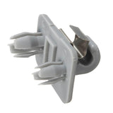 Maxbell 2xCar Sun Visor Clip Holder Hook for Audi A1 A3 S3 A4 S4 A5 S5 Q3 Q5 TT  Gray