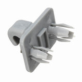 Maxbell 2xCar Sun Visor Clip Holder Hook for Audi A1 A3 S3 A4 S4 A5 S5 Q3 Q5 TT  Gray