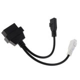Maxbell 5xCar Vehicles 2x2 Pin Adapter Interface Cable OBD2 OBDII for VW Audi Seat