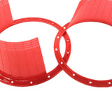 Maxbell 10x2pcs 6.5'' Car Speaker Waterproof Cover Car Horn Plastic Spacer Protective