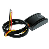Maxbell 5xDC12V 200mA 2.4W Car Auto Vehicle On/Off Push Button Switch for Universal