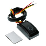 Maxbell 5xDC12V 200mA 2.4W Car Auto Vehicle On/Off Push Button Switch for Universal