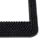 Maxbell 2x LED License Number Plate Light for Ibiza Leon + License Plate Frame Black