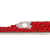 Maxbell 2x LED License Number Plate Light for Ibiza Leon +License Plate Frame Red