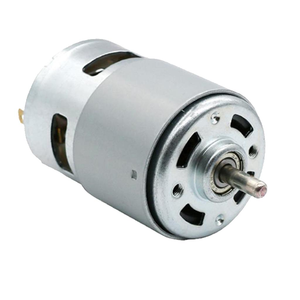 Maxbell Maxbell DC 12V 100W 12000RPM 775 Motor High Speed Large Torque Single Ball Bearing
