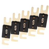 Maxbell 2x5 Pieces Car ANL Fuse Gold Plated 30A 32V