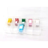 Maxbell 2x6pcs Car Female Push In Cartridge Fuses 32V 20A 25A 30A 40A 50A 60A F2824-Z