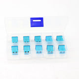 Maxbell 2x 10pcs Car Auto F2822-Z Standard Female Push In Cartridge Fuses 20AMP 32V