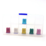 Maxbell 2x6pcs Car Female Push In Cartridge Fuses 32V 20A 25A 30A 40A 50A 60A F2825-Z