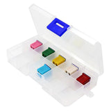 Maxbell 2x6pcs Car Female Push In Cartridge Fuses 32V 20A 25A 30A 40A 50A 60A F2825-Z