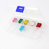 Maxbell 2x6pcs Car Female Push In Cartridge Fuses 32V 20A 25A 30A 40A 50A 60A F2825-Z