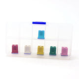 Maxbell 2x6pcs Car Female Push In Cartridge Fuses 32V 20A 25A 30A 40A 50A 60A F2825-Z