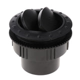 Maxbell 2xCar RV Motorhome Truck Trailer Inner Side Roof Air Vent Exhaust Outlet Black
