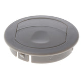 ABS Plastic RV ATV Trailer Interior Round A/C Vent Air Outlet 360° Rotating Gray