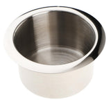 Maxbell 18xStainless Steel Cup Drink Holder Polished for Marine Car Vehicles Camper RV