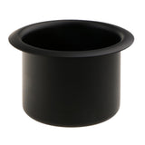 Maxbell 2x Aluminum Alloy Cup Drink Holder for Marine Boat Car Truck Camper RV Black